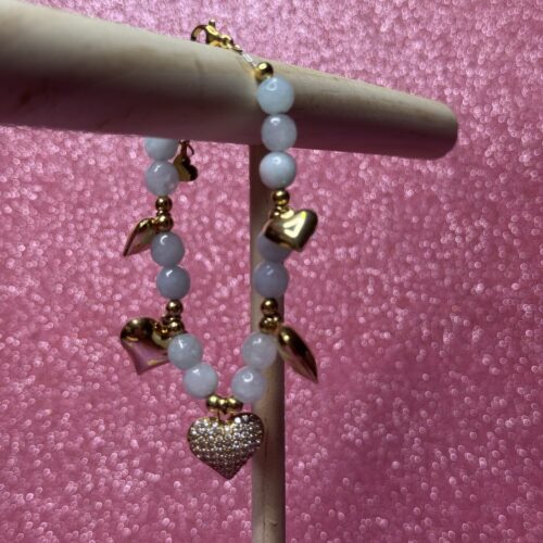 Bracciali Cuore Sonaglio Zirconato